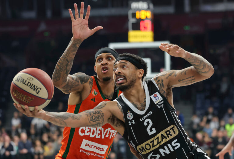 Drama i nerealan preokret: Partizan se vratio posle -14 i pobjedio Cedevitu