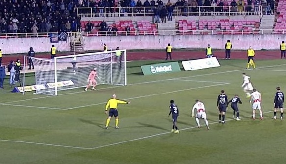 Partizan teško do pobjede u Nišu: Radnički nije znao da iskoristi igrača više i penal, heroj Jovanovič