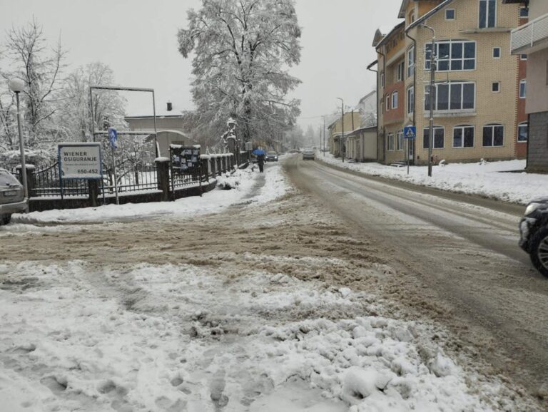 U petak promjena vremenskih prilika u Srpskoj: Ponovo susnježica i snijeg