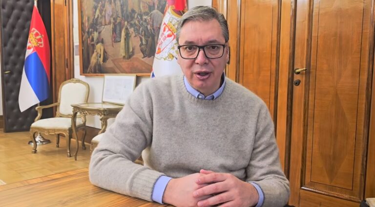 Vandredno obraćanje Vučića: „Ako su istraživanja CRTE tačna, za mene je nemoguće da ostanem predsjednik Srbije“