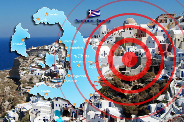 Novi jak zemljotres na Santoriniju FOTO/VIDEO