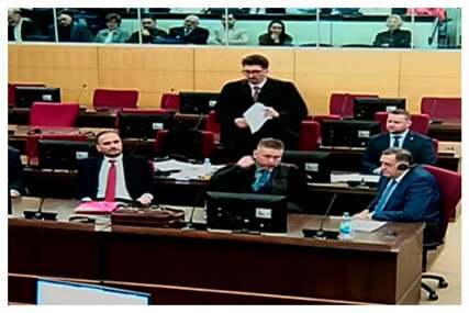Dodik i Lukić ne dolaze na izricanje presude