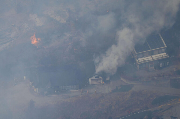 Gori u Japanu: Širi se šumski požar