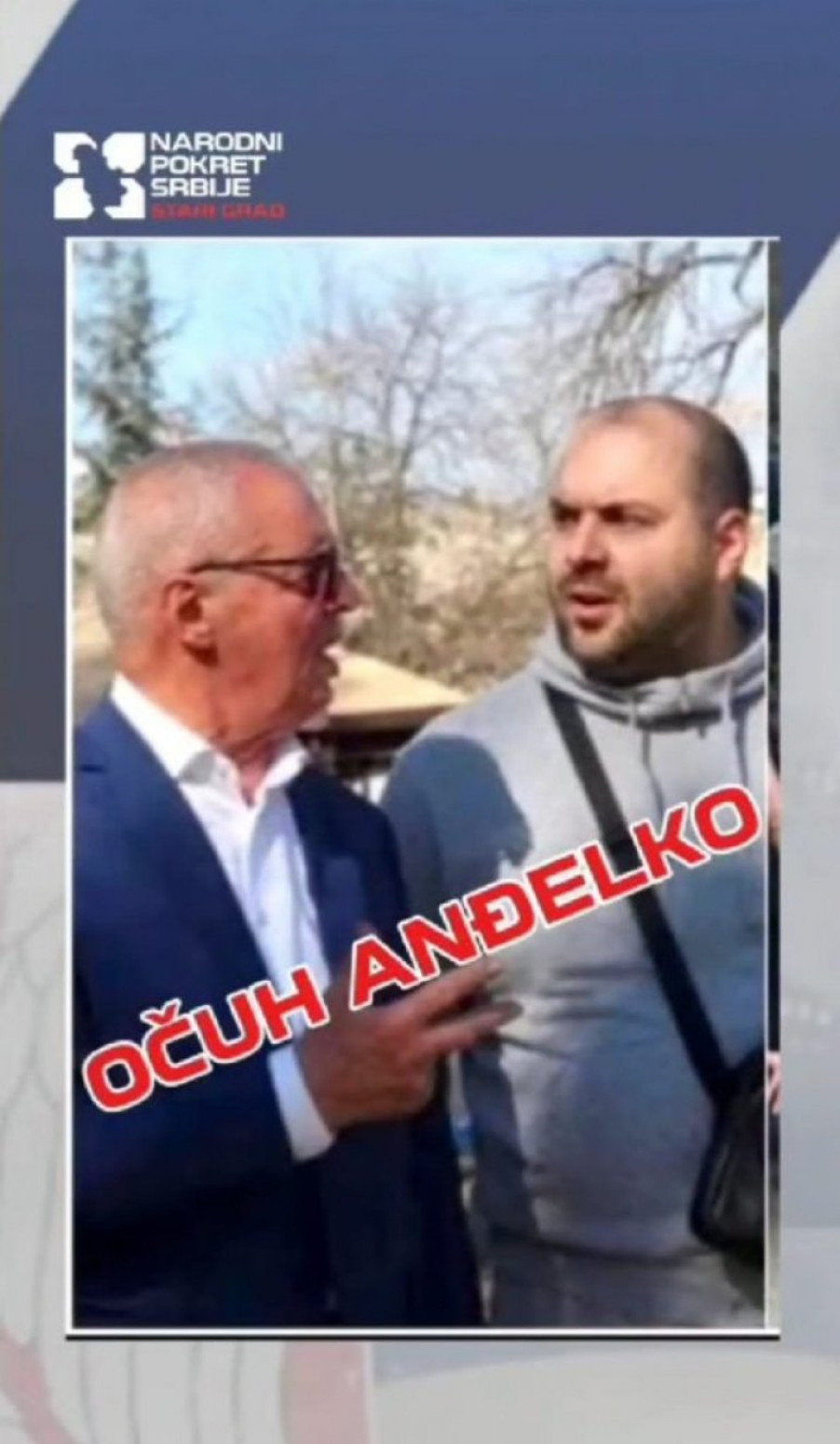 Sramno: Aleksićev pokret vređa porodicu predsednika Vučića FOTO