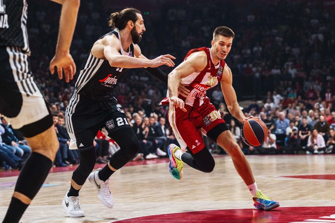 Davidovac i Petrušev dirigovali Zvezdinom pobjedom: Virtus „obrisan“,plej-of Evrolige sve bliže