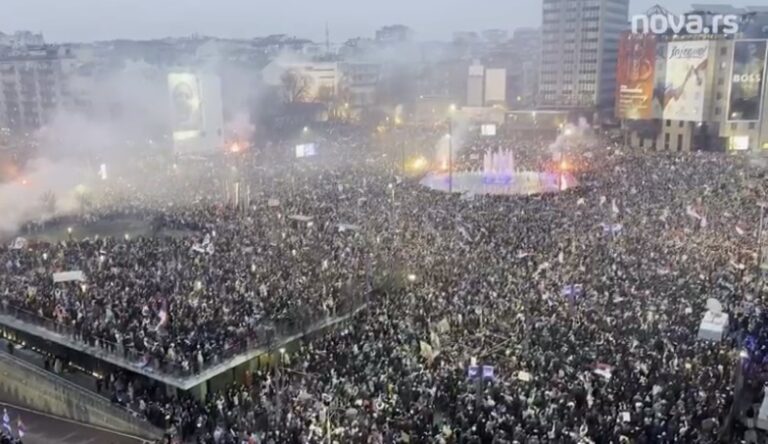 Policija saopštila: U piku na svim lokacijama bilo 107.000 ljudi