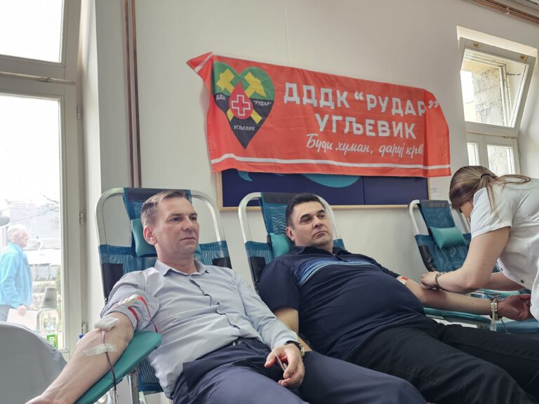 Sabor davalaca krvi u Ugljeviku: Načelnik Gajić podrźao davalaštvo