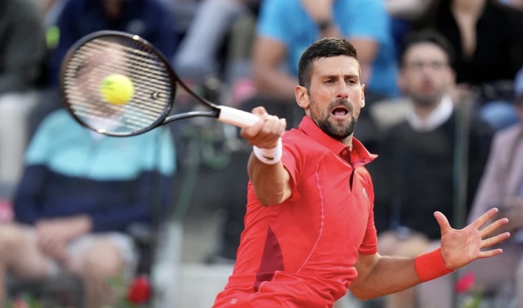 Novak ponovo pogođen u glavu FOTO