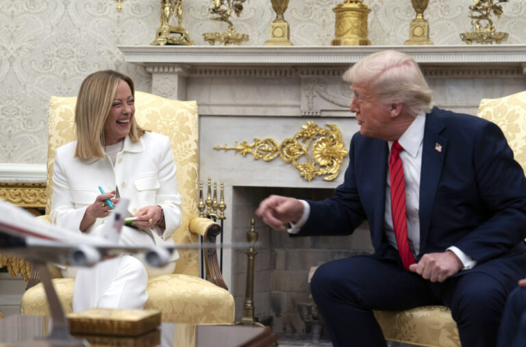 Tramp voli Đorđu Meloni?