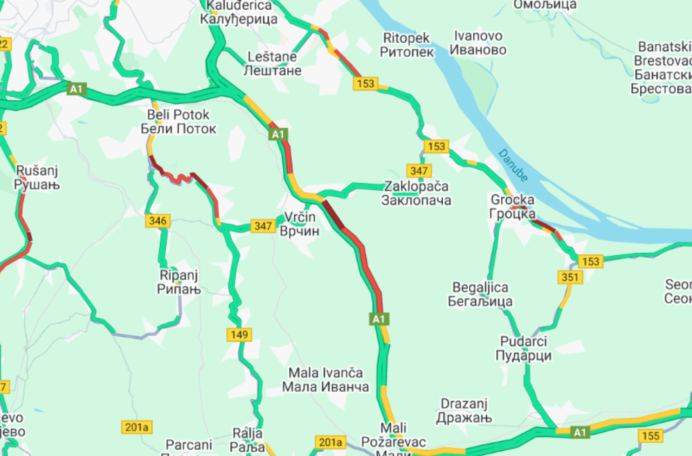 Kolaps ka Beogradu – naoružajte se strpljenjem; Kilometarske kolone iz svih pravaca FOTO/VIDEO