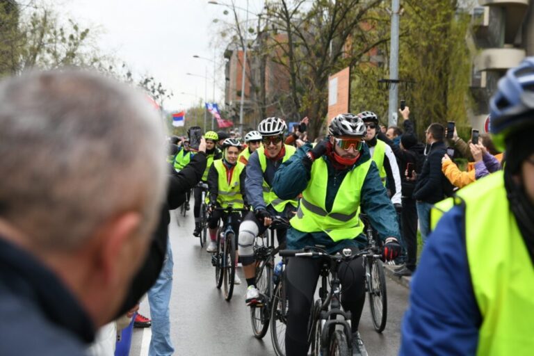 Studenti biciklisti krenuli ka Strazburu