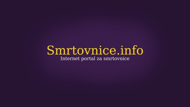 Godina dana postojanja portala Smrtovnice Info: Mjesto sjećanja, poštovanja i dostojanstvenog oproštaja