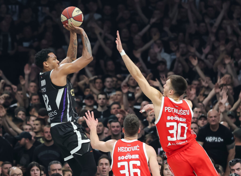 Sterling Braun prva figura derbija: Partizan bolji od Zvezde