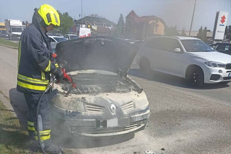 Gorio automobil u Banjaluci