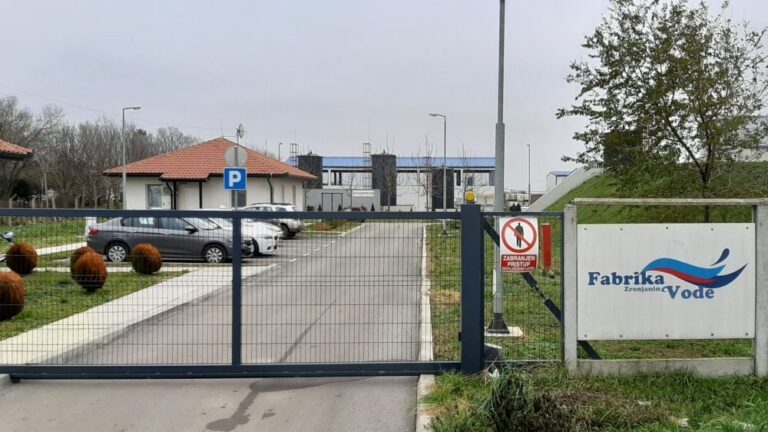 „Fabrika vode“ iz Zrenjanina u stečaju