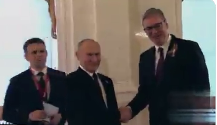 Počela Putinova svečana večera u Kremlju, prisutan Aleksandar Vučić