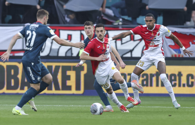 Peta dupla kruna u nizu: Zvezda za kraj razbila Vojvodinu, tri sjajna gola i skandal