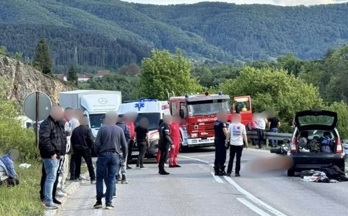 Težak udes kod Kokinog Broda: Ima mrtvih FOTO