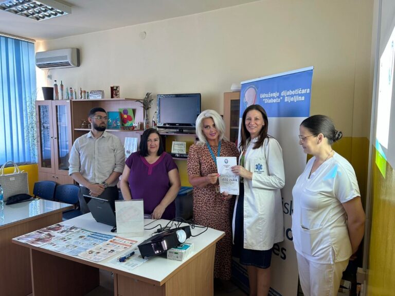 Dom zdravlja Ugljevik domaćin skupa prevencije šećerne bolesti: Jače mentalno zdravlje-lakša borba!
