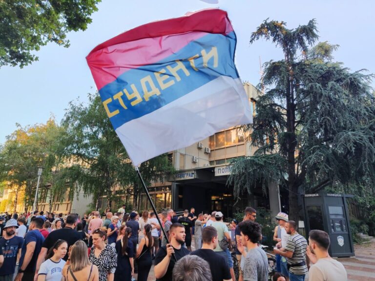Student: Za sve što se desi posle završetka vidovdanskog protesta u 21 h, studenti nisu nadležni