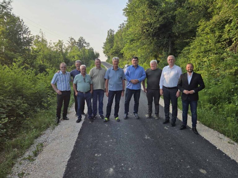 Urađen dio puta u Gornjem Mačkovcu