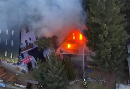 Požar na vikendici u Zagonima