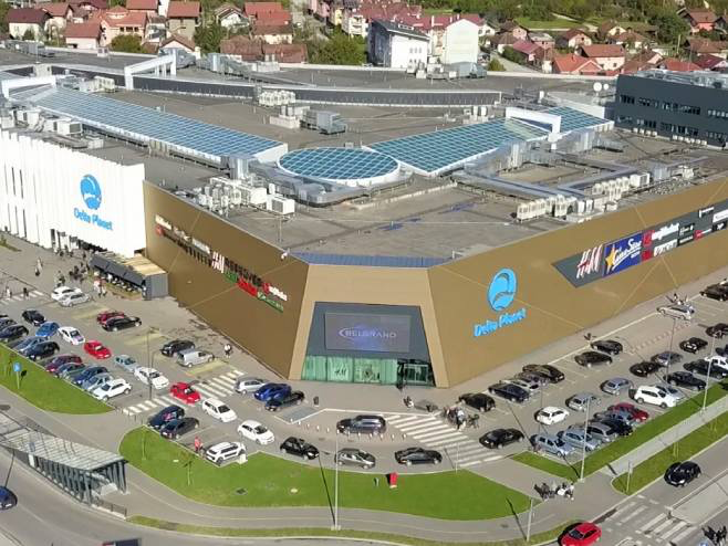 Evakuisan Tržni centar Delta u Banjaluci