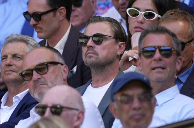 Leonardo Dikaprio snimljen na Vimbldonu: Svi komentarišu jednu stvar FOTO