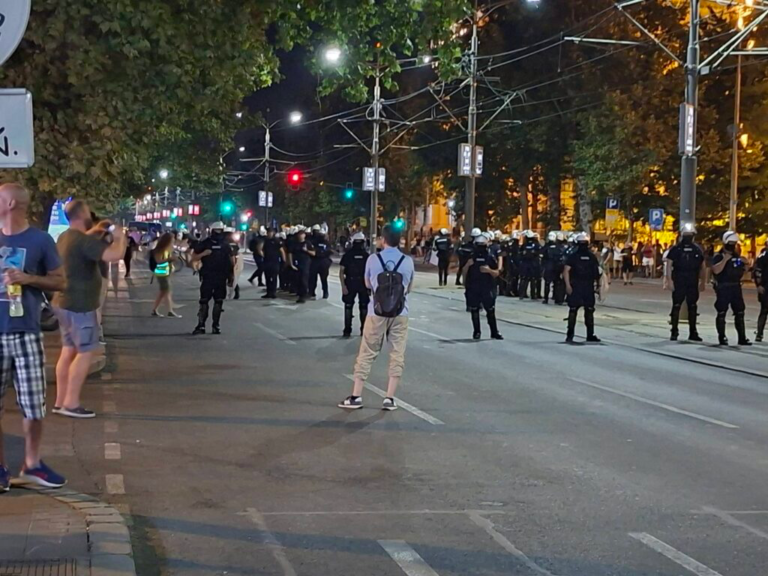 Ponovo blokada kod Vukovog spomenika