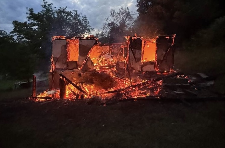 Izgorjela kuća do temelja u Banjaluci