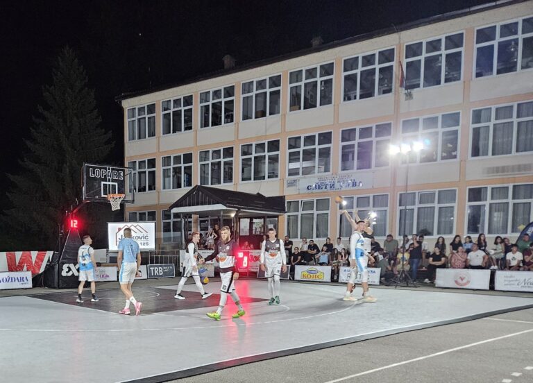 Lopare – Milanko Tošić otvorio turnir u basketu, TRB glavni sponzor