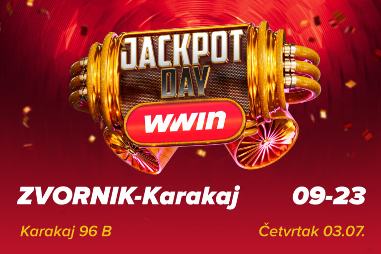 JACKPOT DAY u WWin poslovnici ZVORNIK-Karakaj !