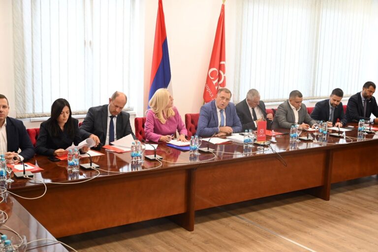 SNSD: Odbacujemo presudu protiv Milorada Dodika i predlažemo formiranje vlade nacionalnog jedinstva