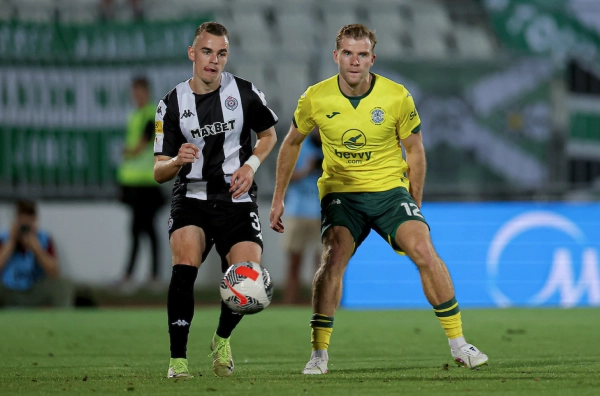 Partizan poražen ali nije bez šanse: Hibernijan ludom srećom nosi u Edinburg kapitalnu prednost