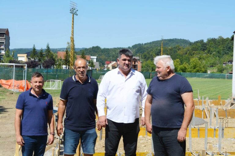 Uređenje stadiona FK Majevica u punom jeku