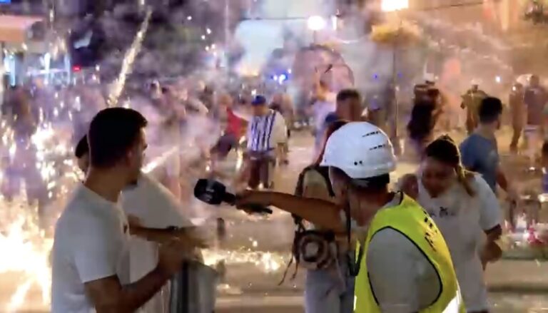 Napad SNS-ovaca na građane u Bačkoj Palanci i Vrbasu: Lete kamenice, ledenice i pirotehnička sredstva, ima povrijeđenih