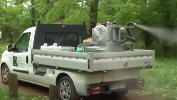 Zaprašivanje komaraca u Hasama i Suvom Polju