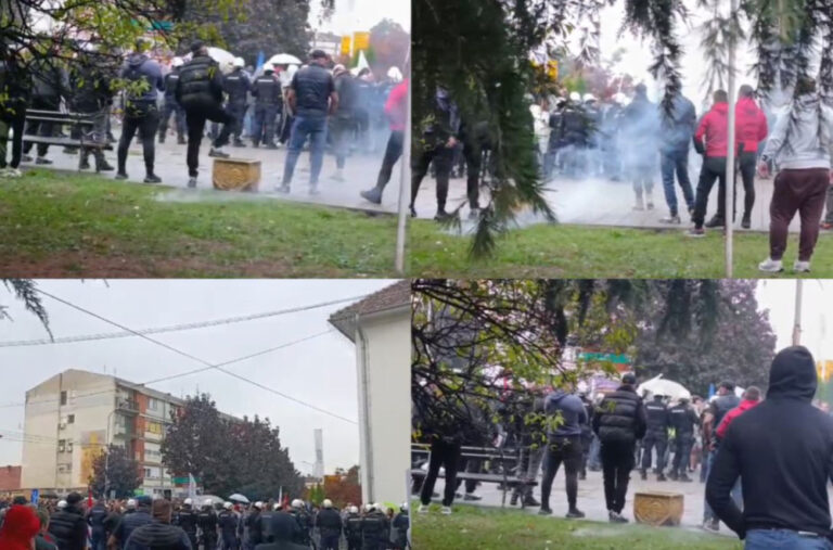 Sukob u Bogatiću: Leti kamenje VIDEO