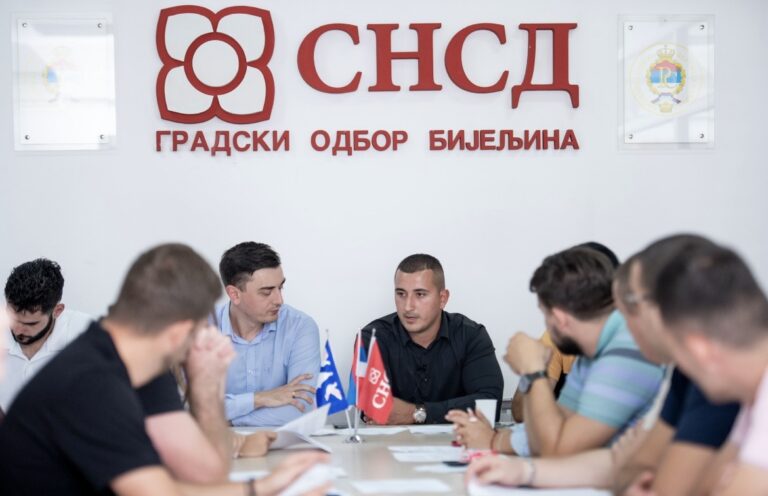 GO MSD Bijeljina: Deklaracija mladih o podršci predsjedniku Republiku Srpske