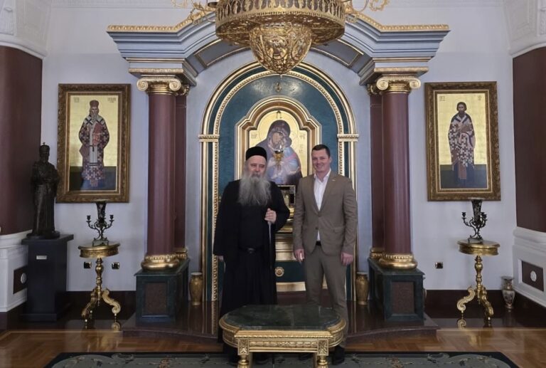 Direktor Centra za socijalni rad u posjeti mitropolitu Fotiju