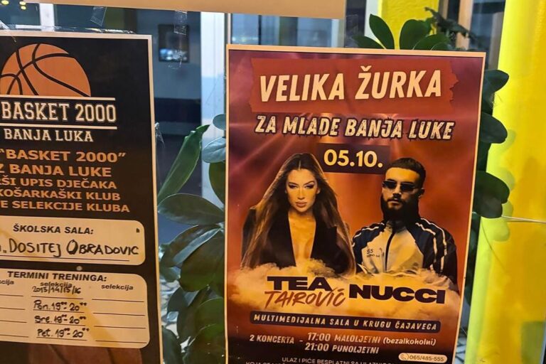 Sporni plakat na školama u Banjaluci izazvao buru reakcija (FOTO)