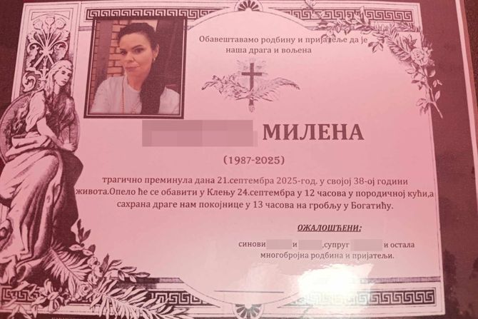 Bogatić u suzama: Svi u šoku zbog Milenine tragične sudbine