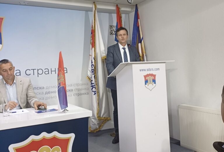 Potvrđeno: Branko Blanuša kandidat SDS-a za predsjednika Republike Srpske