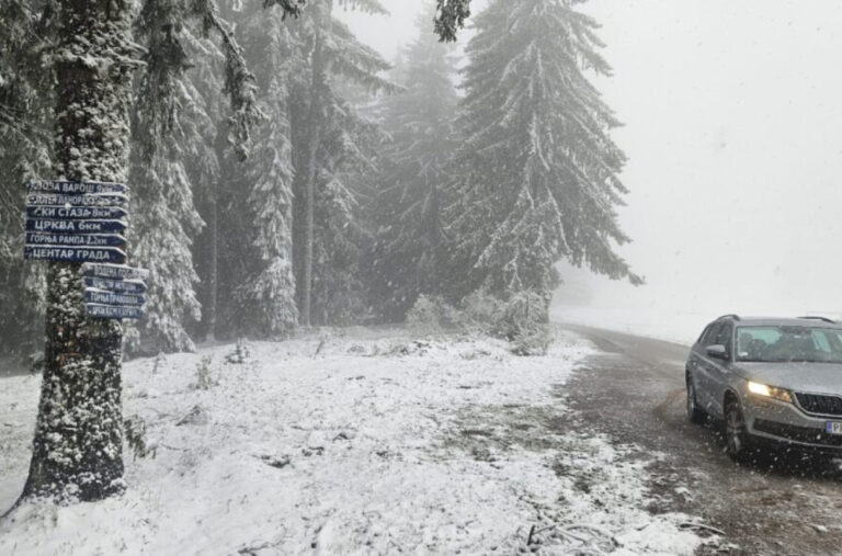 Mještani sela na Zlataru navikli na blage zime; Danas tamo čitav dan pada snijeg FOTO