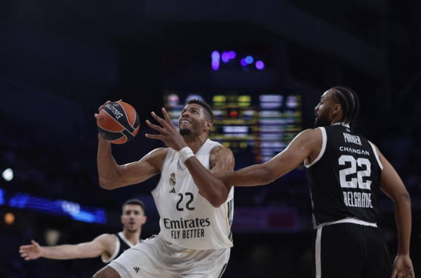 Partizan se kasno probudio u Madridu: Džabari i Vašington malo jer postoji Tavares