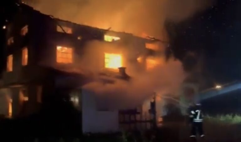 Požar na objektu „Mlin“ u Janji: Vatrogasci spriječili veću štetu