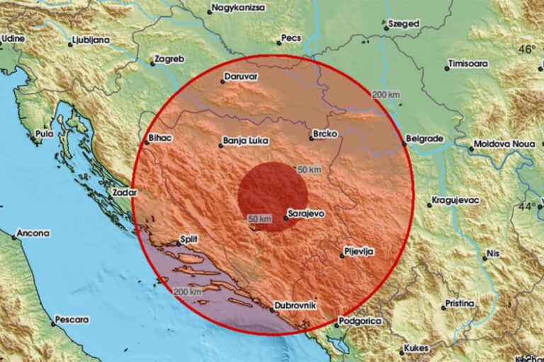 Zatreslo se tlo u BiH