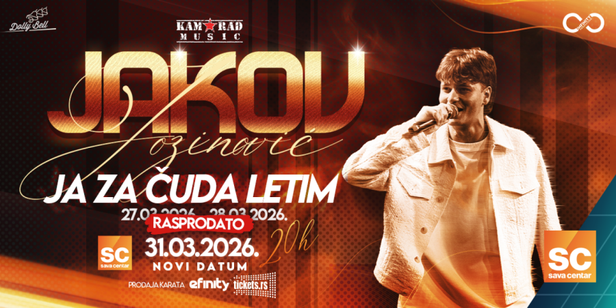 Ponovo redovi za Jakova: Beograd u znaku mlade muzičke zvezde, rasprodat i treći Sava centar FOTO