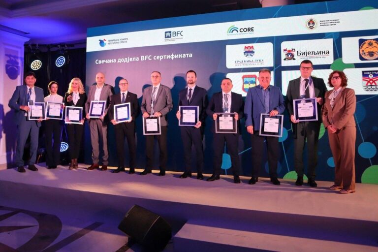 Bijeljina ponovo dobila BFC sertifikat i potvrdila status zajednice sa povoljnim poslovnim okruženjem