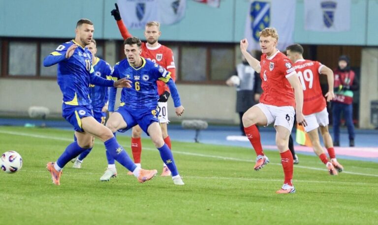 Bravo momci, gore glave: BiH do 77.minuta imala Mundijal a onda se pojavio Gregorič